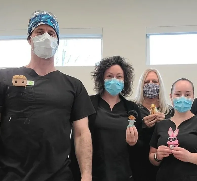 Dr. Scramstad and his staff