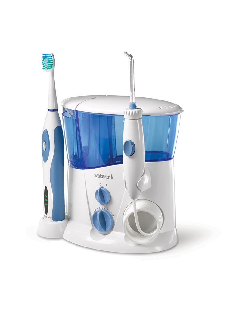 Waterpik for keeping teeth with braces clean